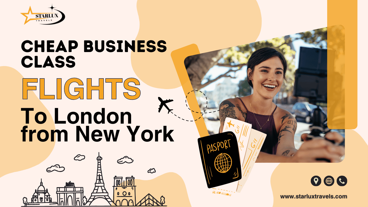 Cheap Business Class Flights to London from New York — Up to 83% Off