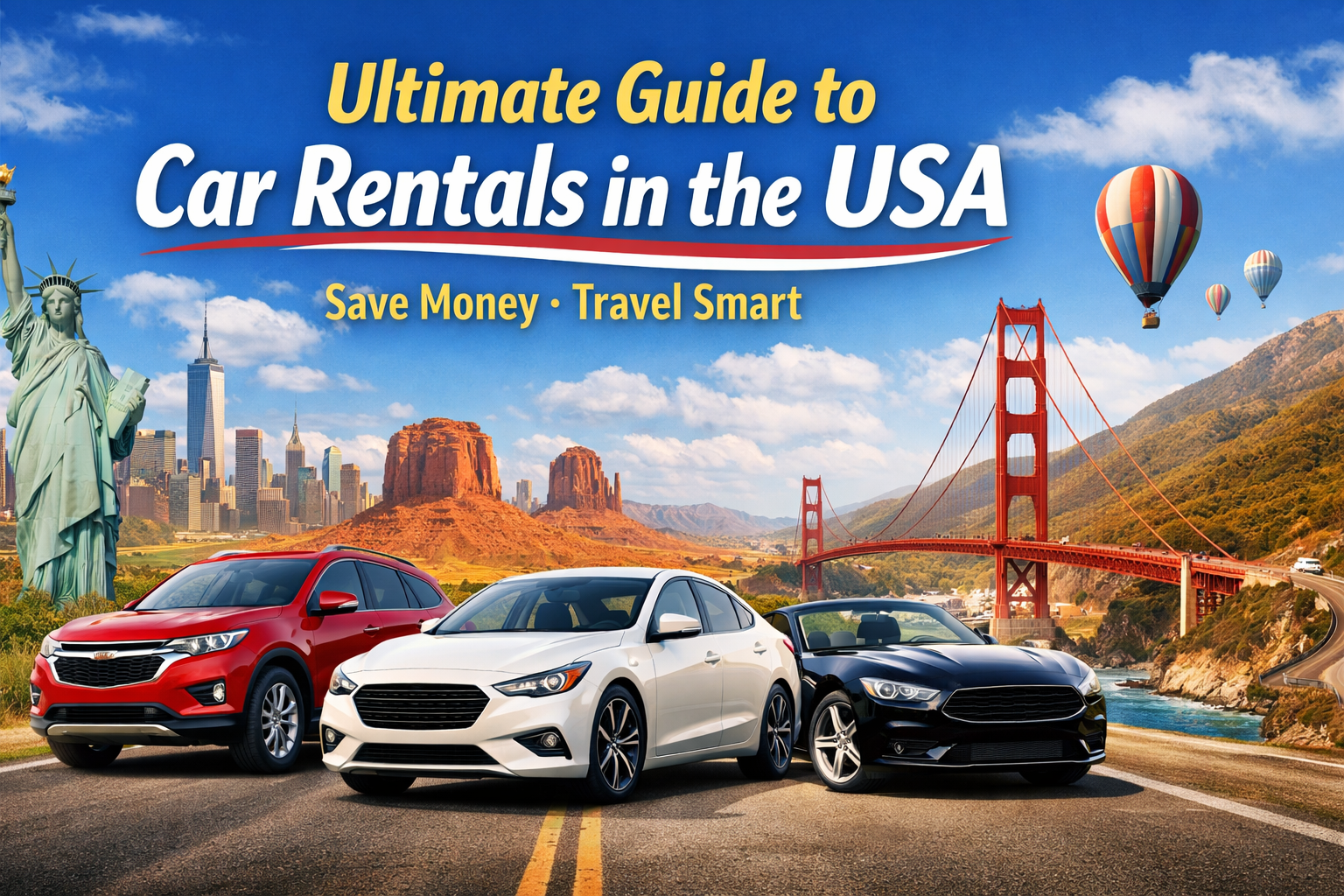 Best Car Rentals in the USA – Cheap Rental Cars & Travel Guide
