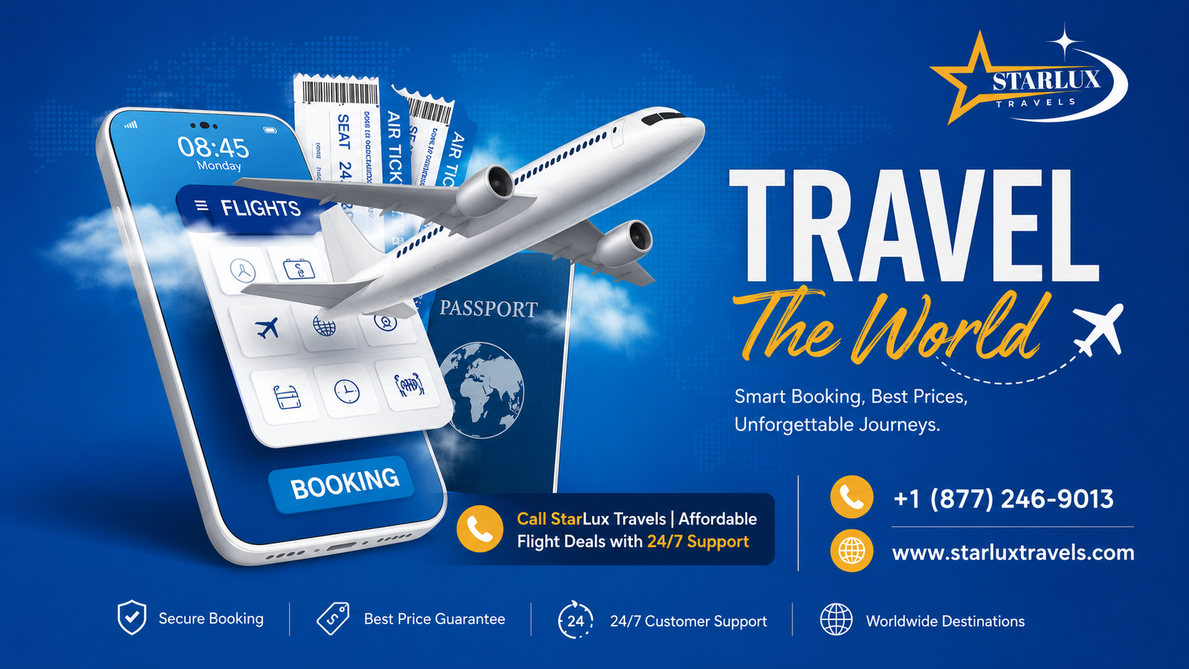 Business Class Airfare Deals for Corporate Travelers | Starlux Travels