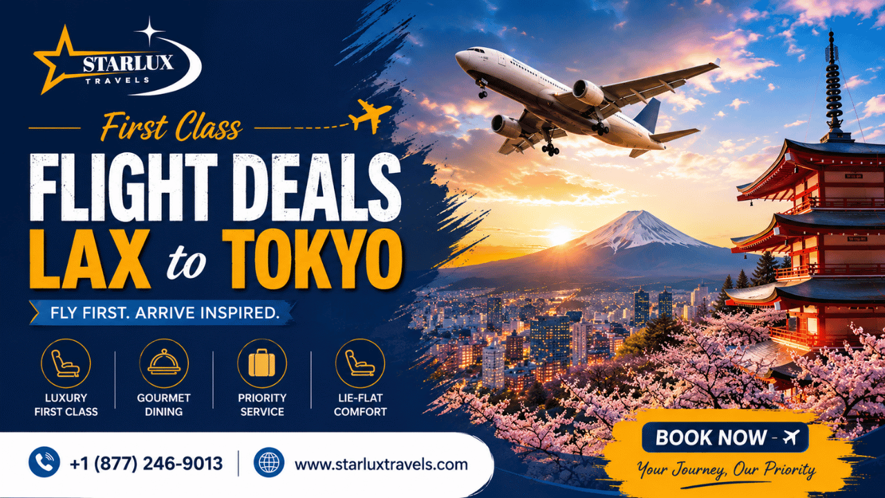 First Class Flight Deals LAX to Tokyo | Luxury Flights at Best Prices